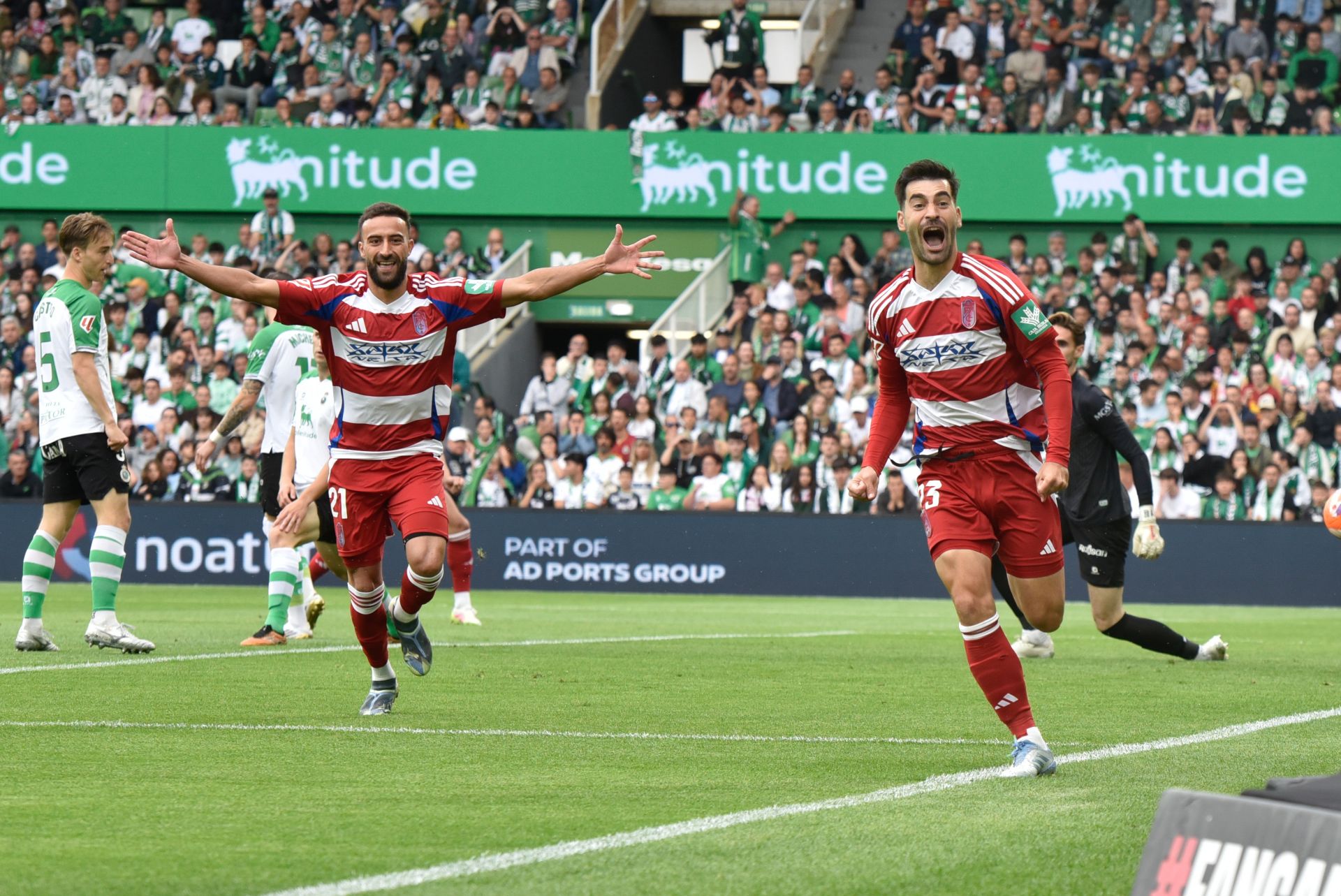 El Racing - Granada CF, en imágenes