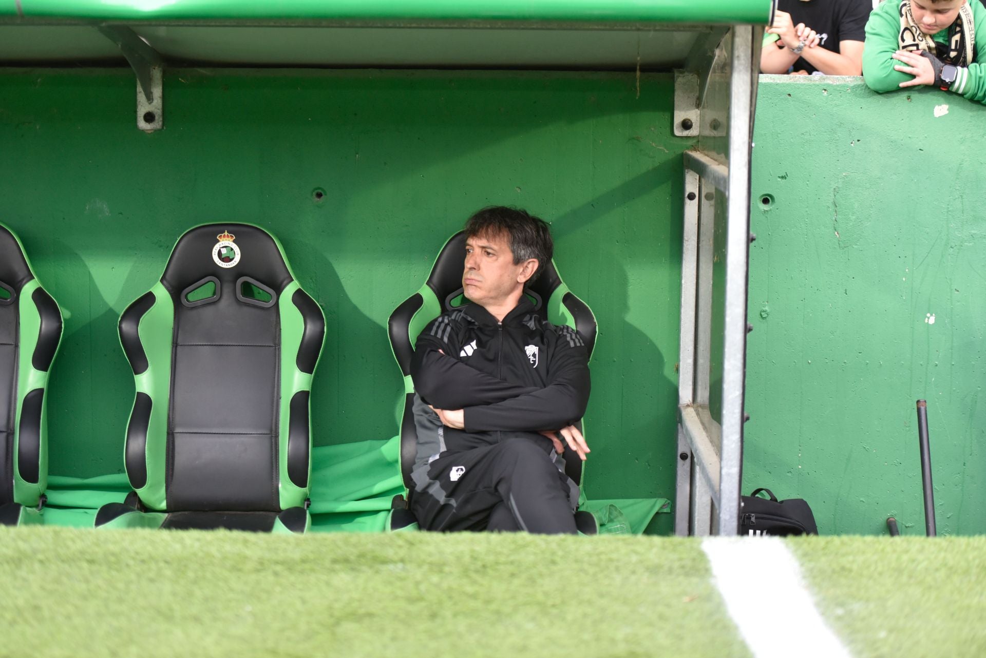 El Racing - Granada CF, en imágenes