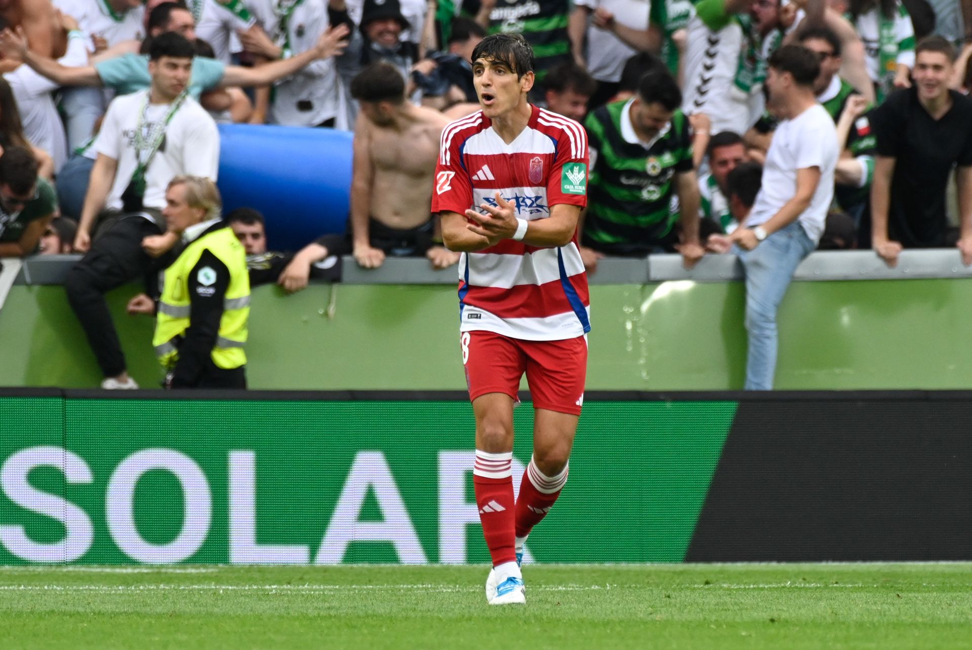 El Racing - Granada CF, en imágenes