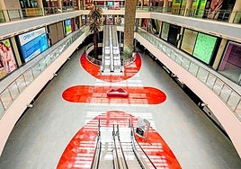 La primera planta del centro comercial, donde están los cines, albergará un complejo de pisos turísticos.