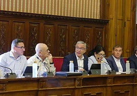 Intervención del portavoz 'popular', Luis Mariano Camacho.