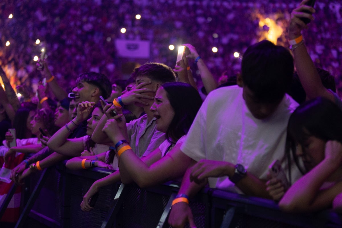 El concierto de Myke Towers en Granada, en imágenes