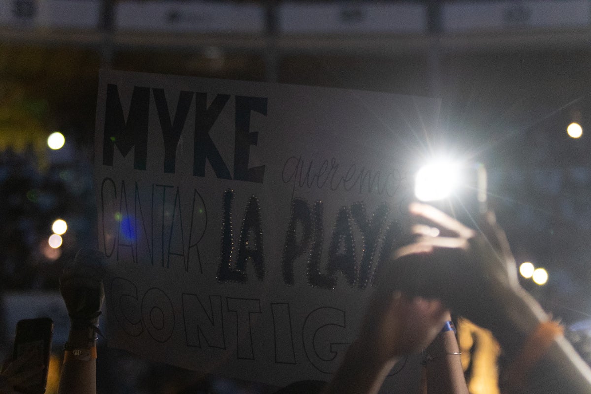 El concierto de Myke Towers en Granada, en imágenes