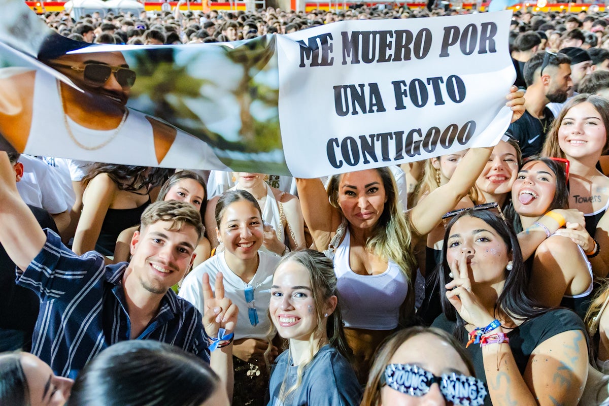 El concierto de Myke Towers en Granada, en imágenes