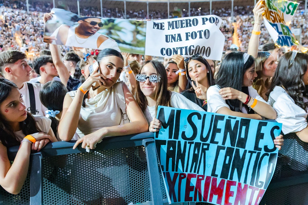 El concierto de Myke Towers en Granada, en imágenes