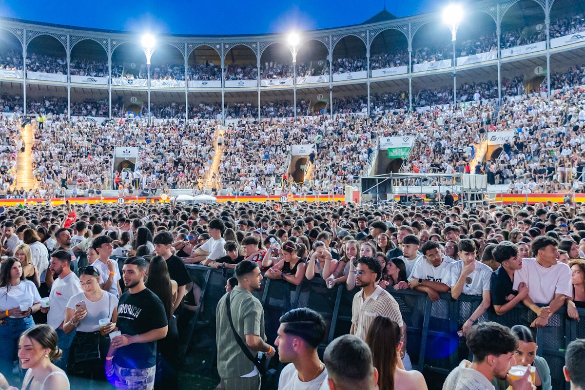 El concierto de Myke Towers en Granada, en imágenes