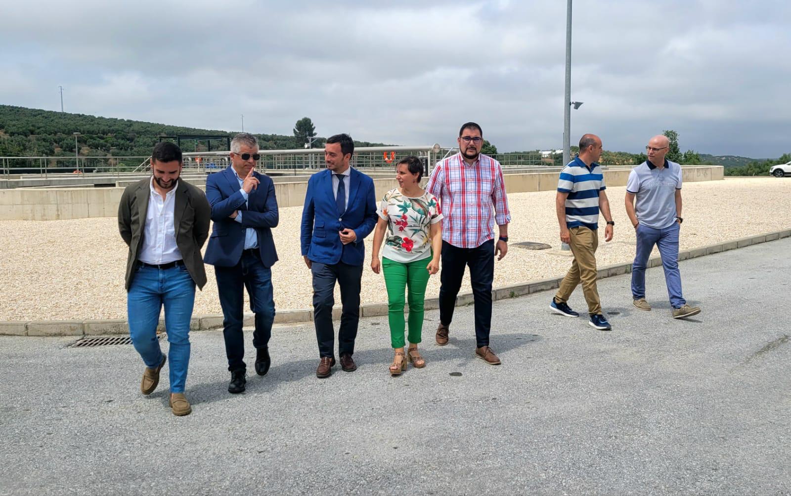 Visita a la estación depuradora de Martos.