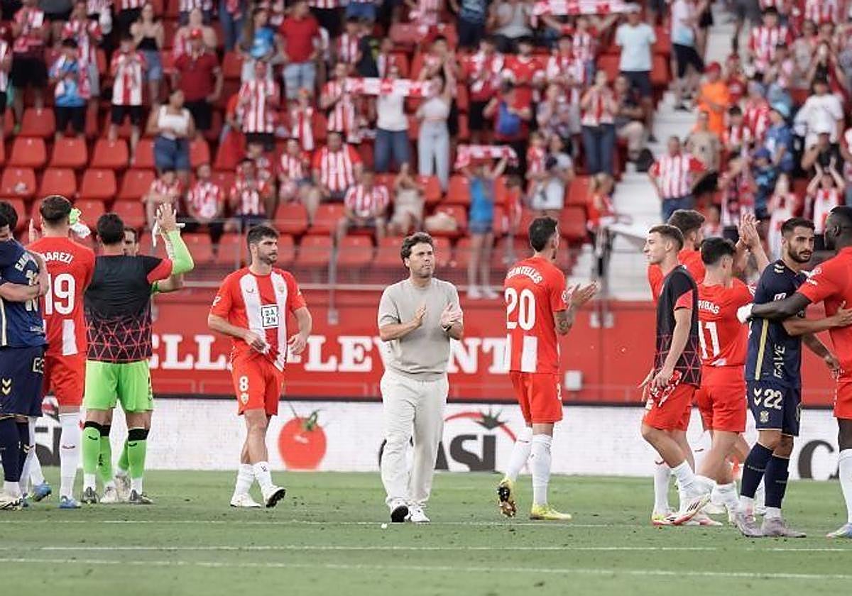 Rubi aplaude al público y a sus jugadores por un triunfo con imagen de solidez.