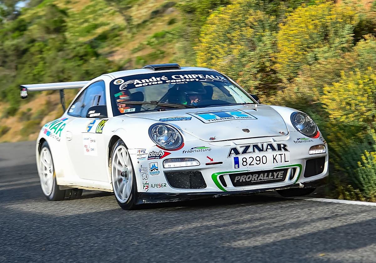 Aznar tocó podio en el Rallye de Jerez.