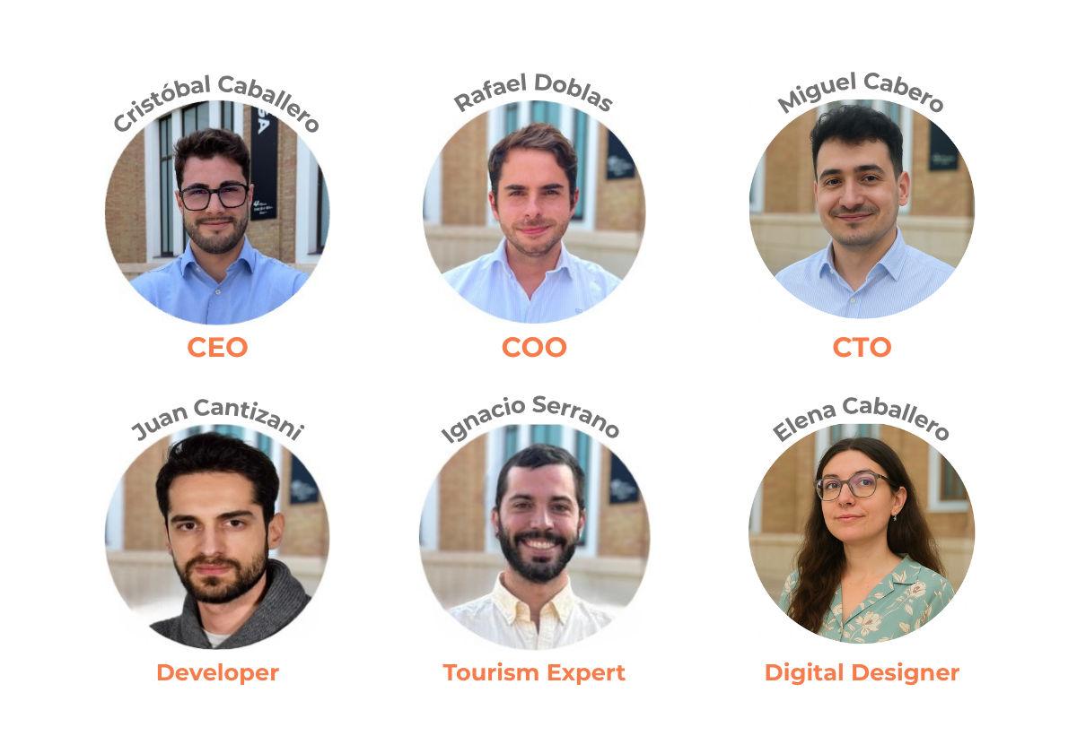 Equipo de la startup Ontur.