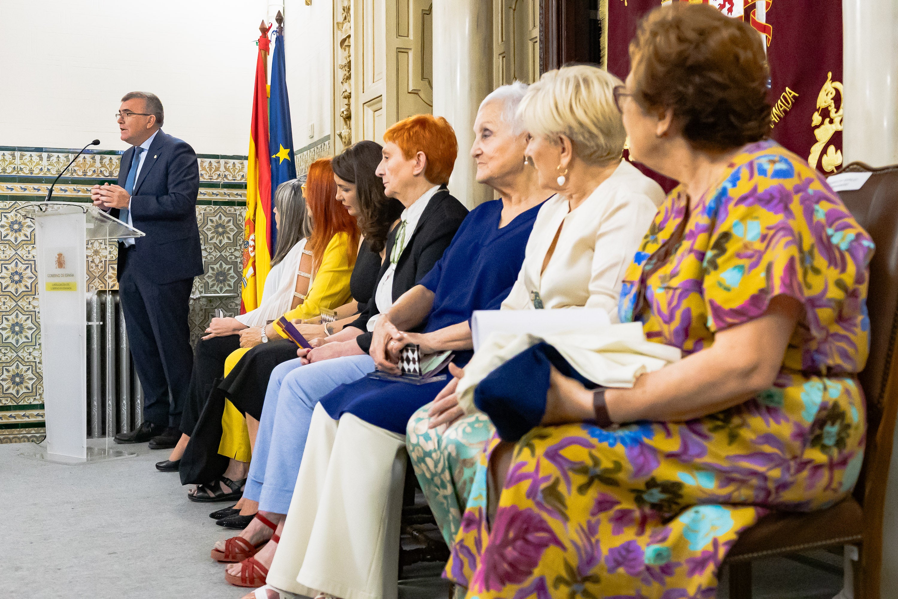 Las imágenes de la entrega de las distinciones Granadinas por la libertad
