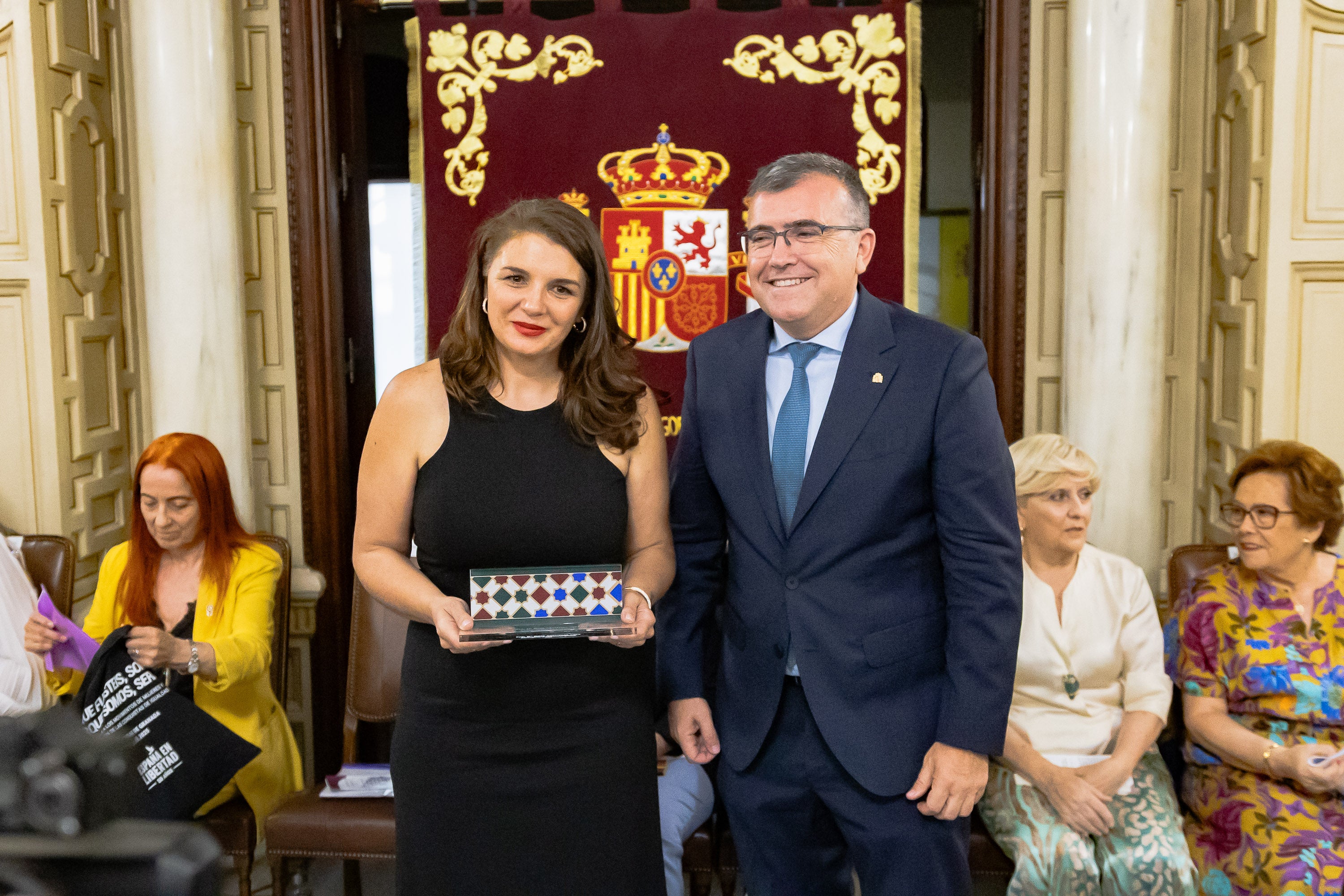 Las imágenes de la entrega de las distinciones Granadinas por la libertad