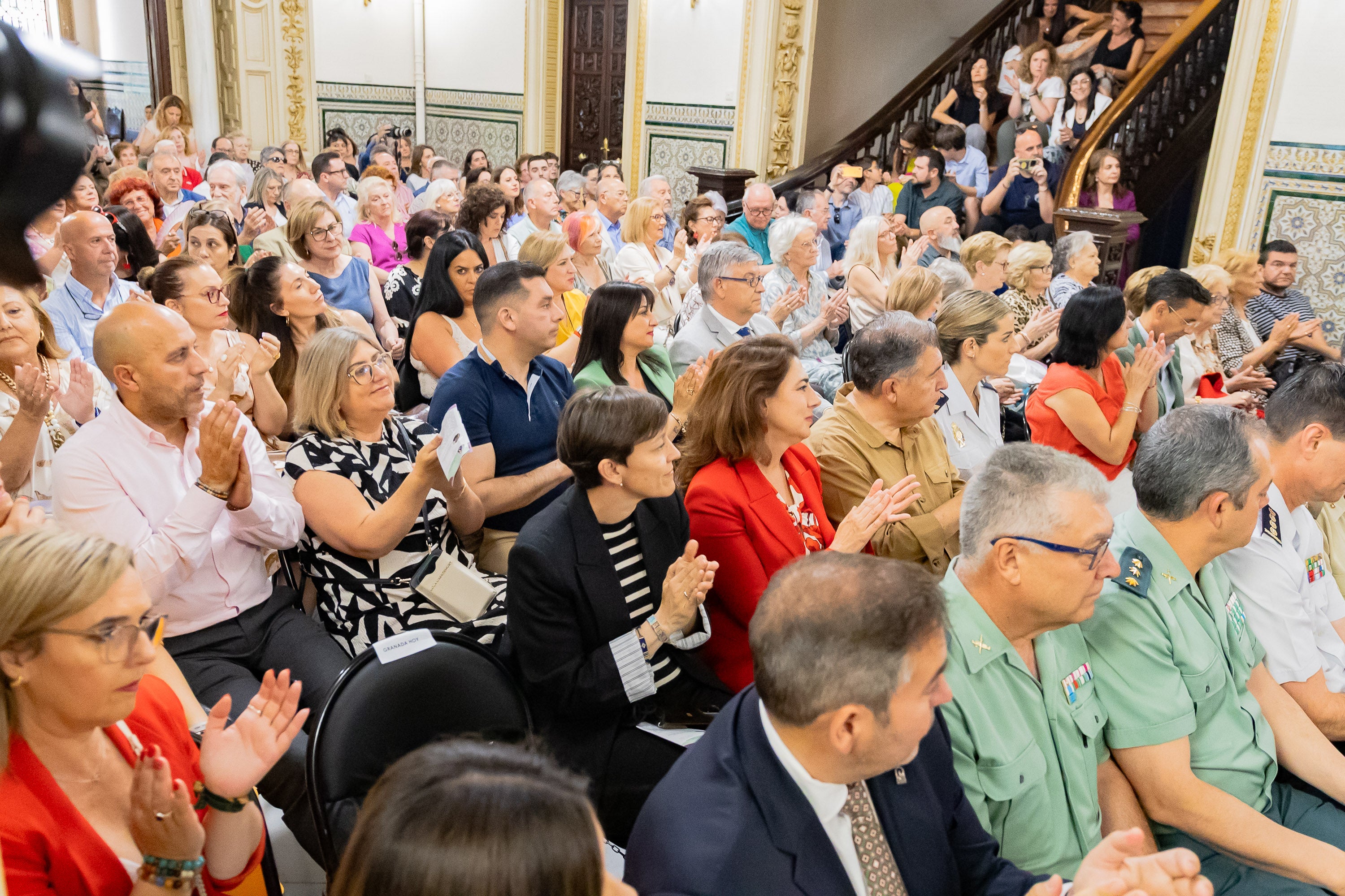 Las imágenes de la entrega de las distinciones Granadinas por la libertad