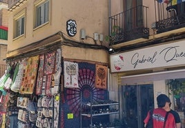 El diseño ha aparecido ya en un par de calles del Centro, como este ubicado en San Jerónimo.