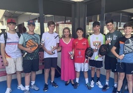 70 jugadores participan en los JDM de pádel con un alto nivel competitivo