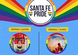 Rosa López, pregona esta noche la segunda edición de 'Santa Fe Pride, Ciudad Orgullosa'