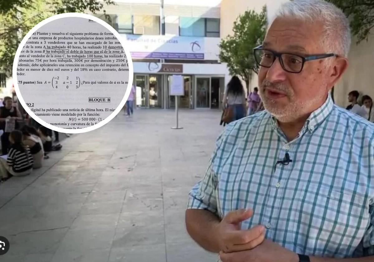 Un catedrático de la UGR, sobre el examen de Matemáticas de Selectividad en Andalucía: «Son contenidos estándar» | Ideal