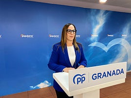 La portavoz del PP de Granada, Lourdes Ramírez