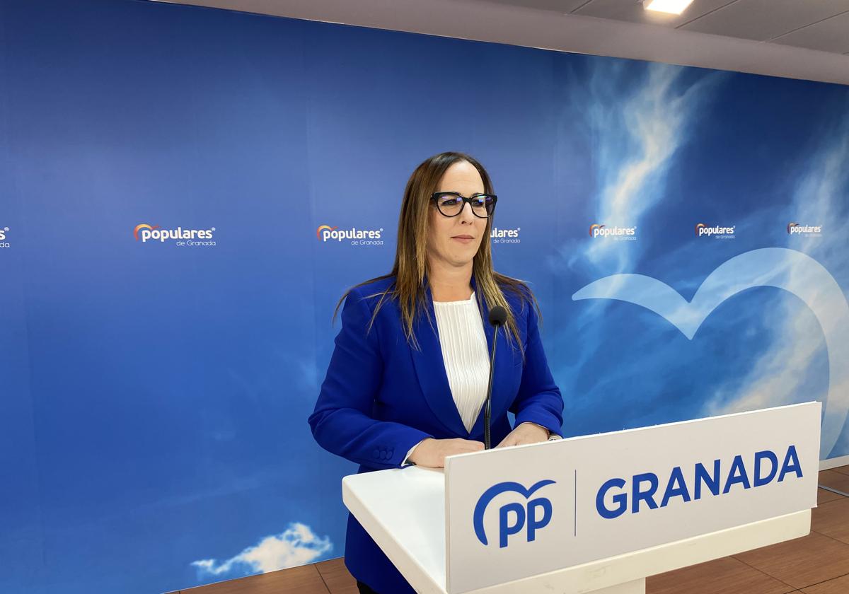 La portavoz del PP de Granada, Lourdes Ramírez