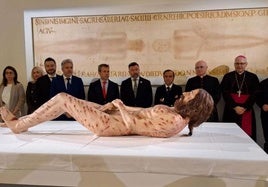Inauguración de la exposición en la Catedral de Jaén.