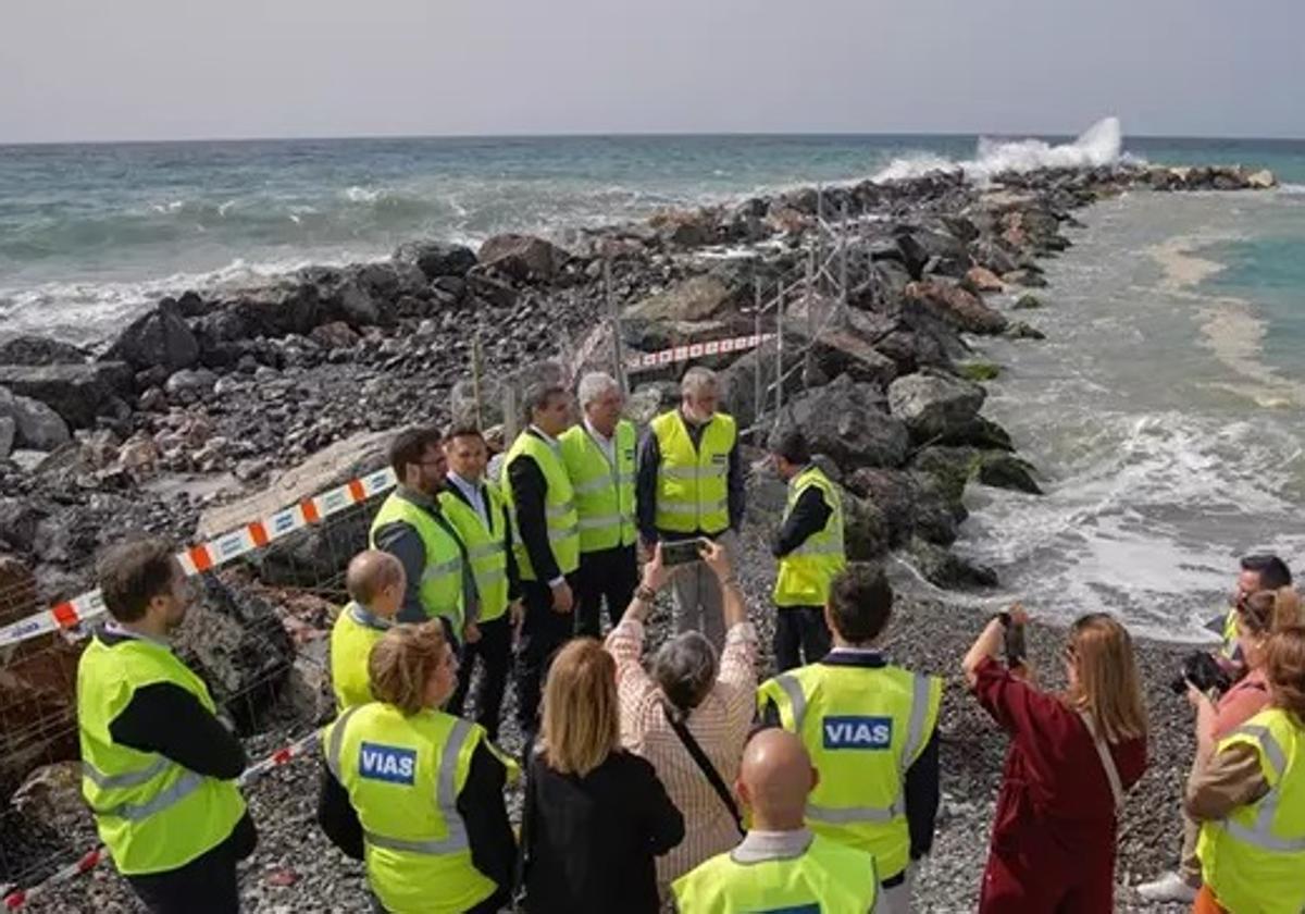 El espigón de Playa Granada estará listo para San Juan