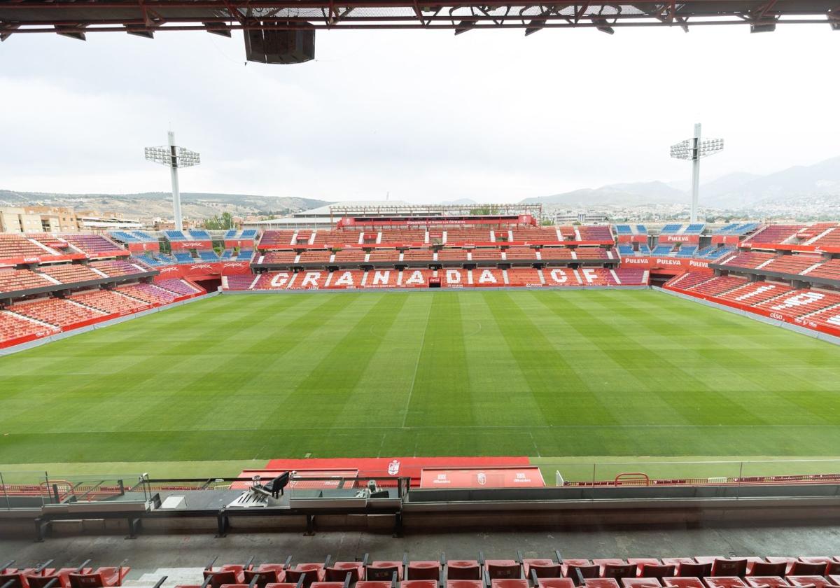 El estadio Nuevo Los Cármenes.
