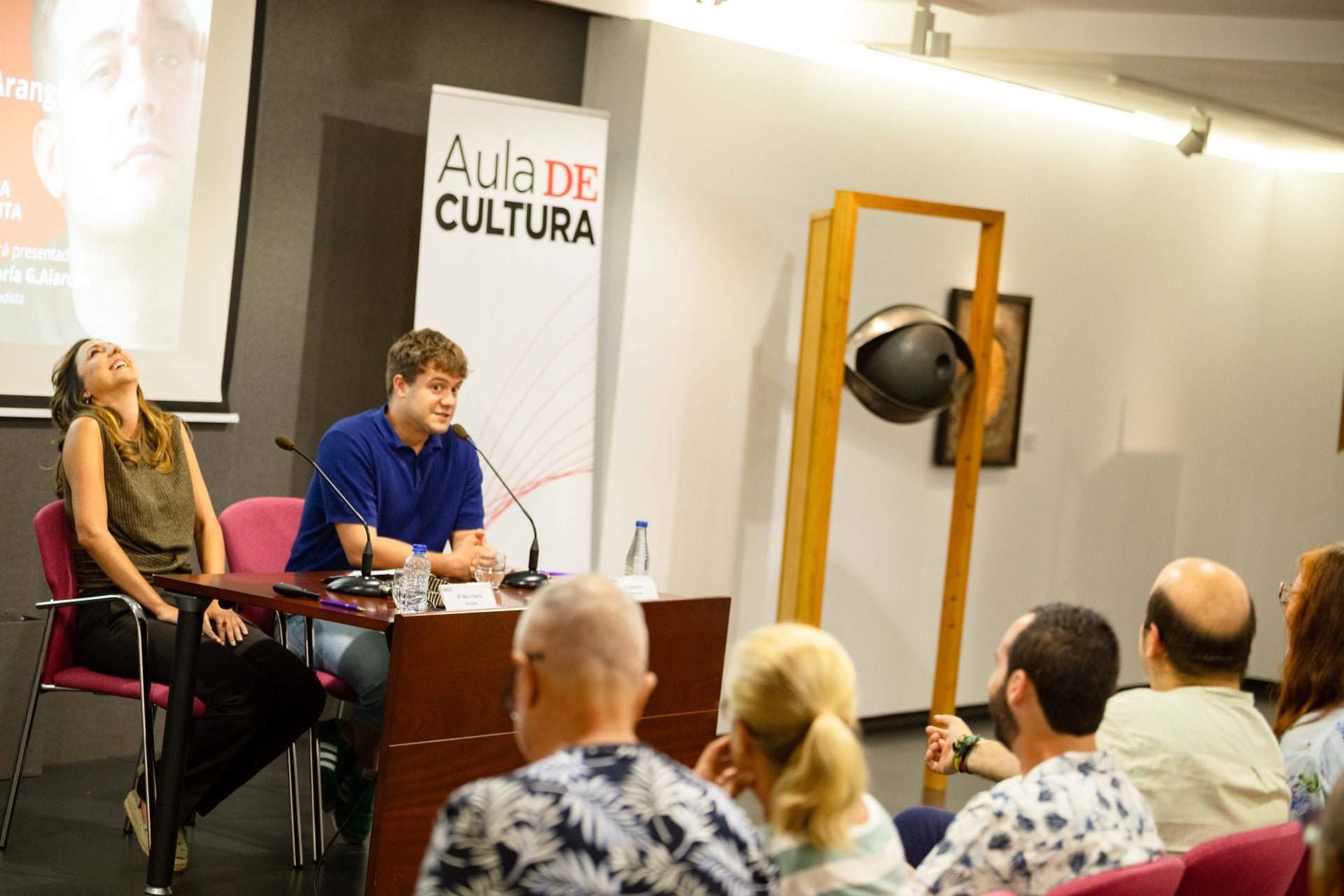 Galería: Jaime Riba en el Aula de Cultura de IDEAL