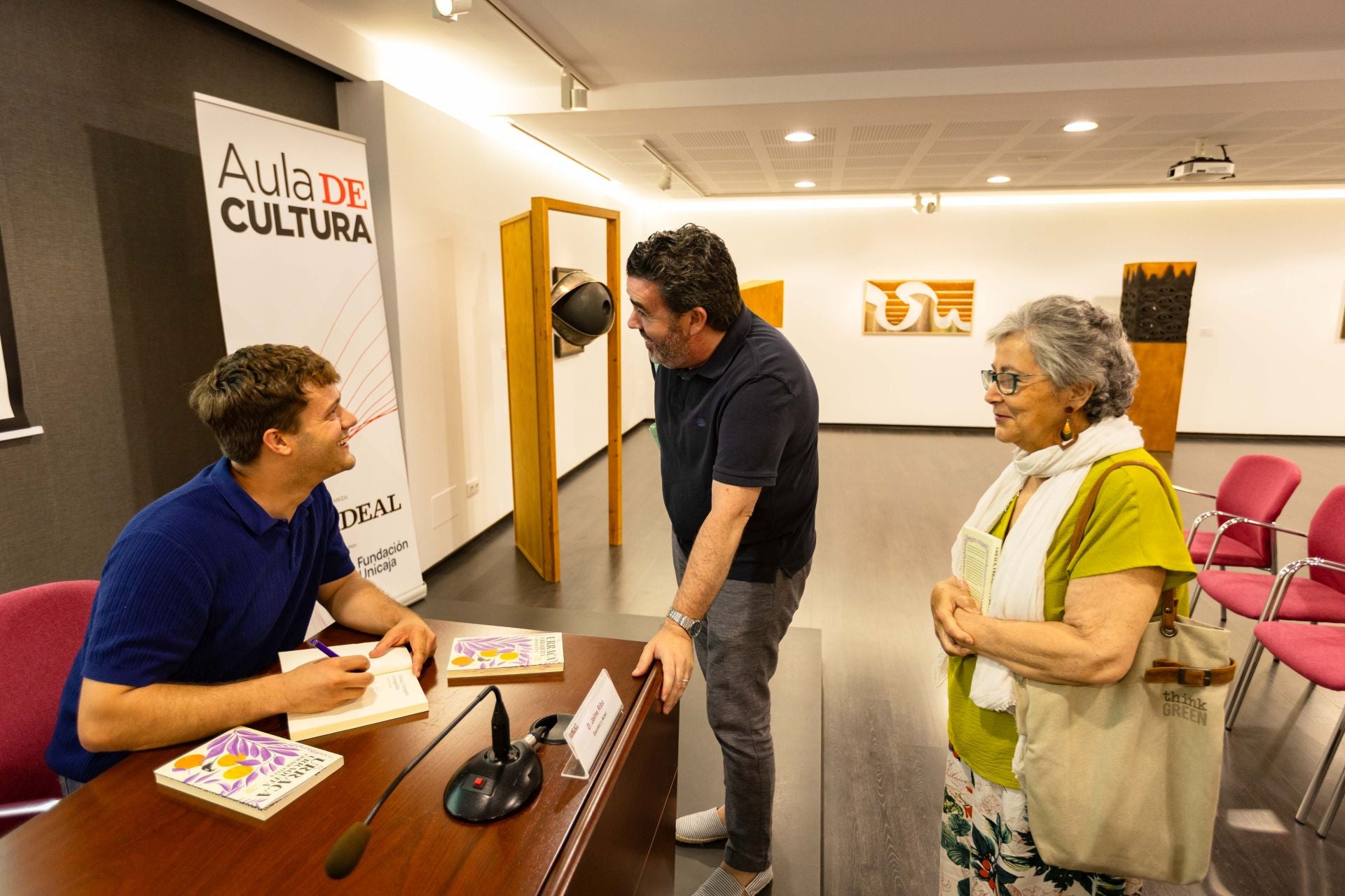Galería: Jaime Riba en el Aula de Cultura de IDEAL