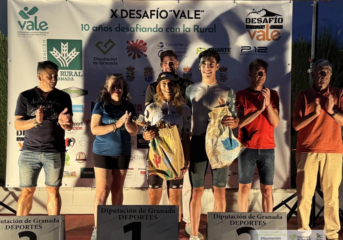 Marco Moreno y Nieves Cantos triunfan en el Desafío Vale bajo el calor de Dúrcal