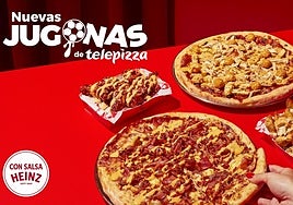 Estos son los tres Telepizza de Granada que darán pizza gratis para promocionar las 'nuevas jugonas'.