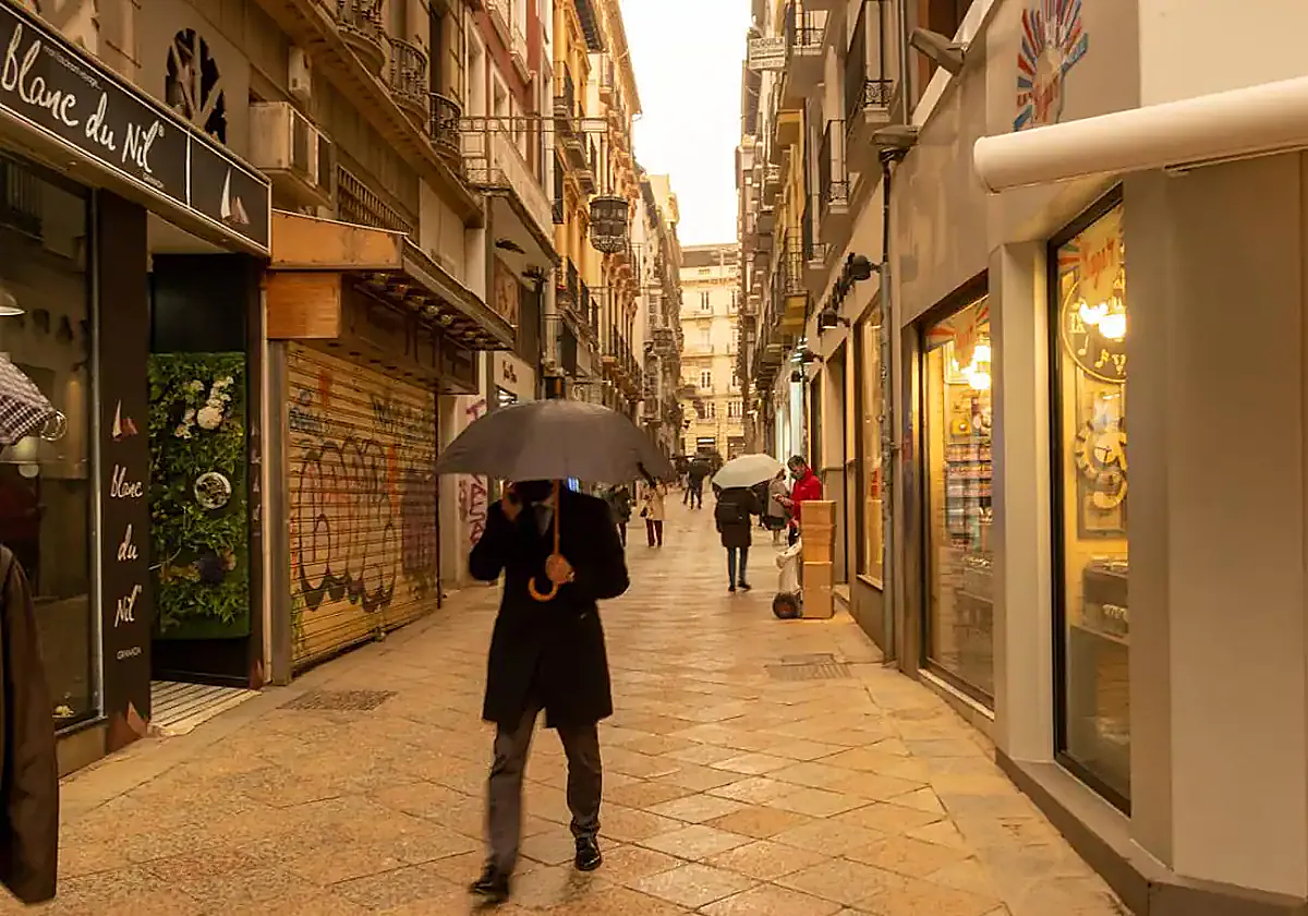 Lluvias de barro en Andalucía.