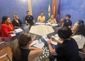 Reunión del equipo de coordinación del dispositivo.