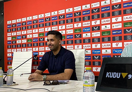 Mohammed Al-Khereiji, nuevo presidente de la UD Almería