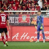 Raúl Fernández, en el partido de este jueves.