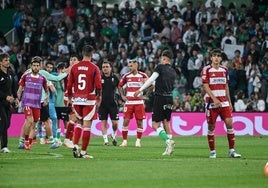 Decepción rojiblanca tras la derrota en El Sardinero.
