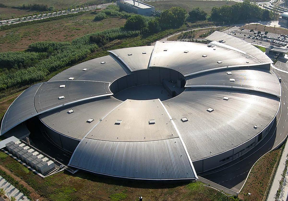 Los laboratorios del sincontrón de Barcelona.