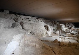 Yacimiento arqueológico andalusí.