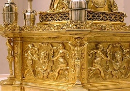 Detalle Custodia de Granada