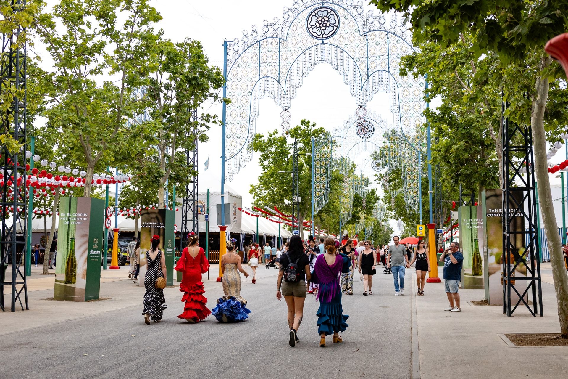 Las imágenes del ambiente en este miércoles de Corpus
