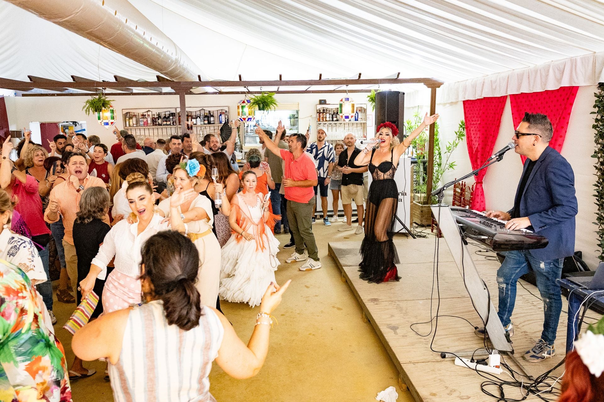 Las imágenes del ambiente en este miércoles de Corpus