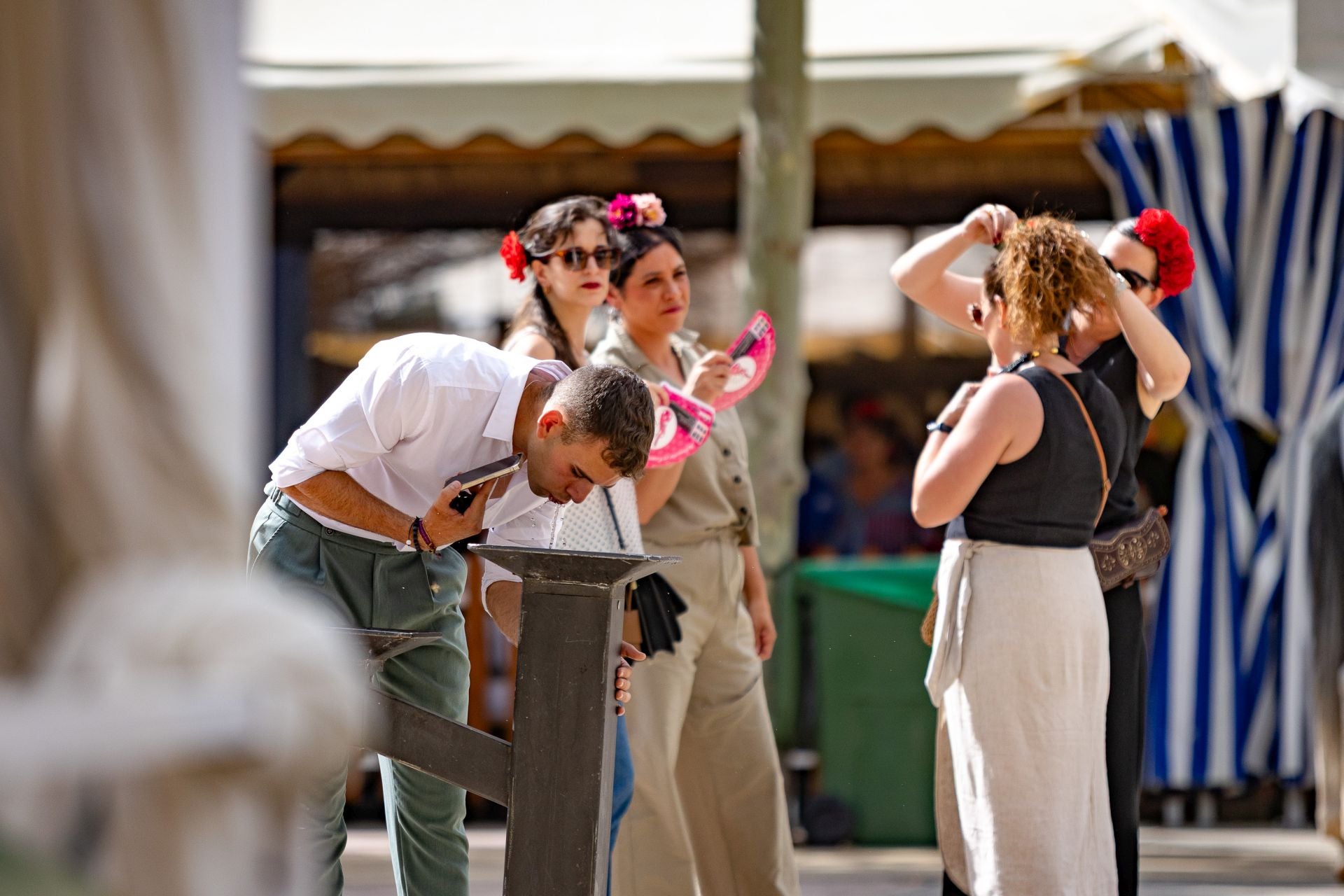 Las imágenes del ambiente en este miércoles de Corpus