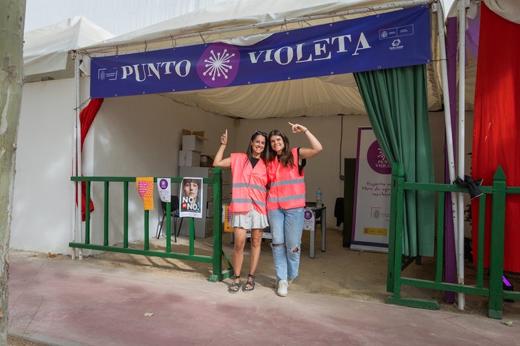 Punto Violeta del Corpus de Granada.