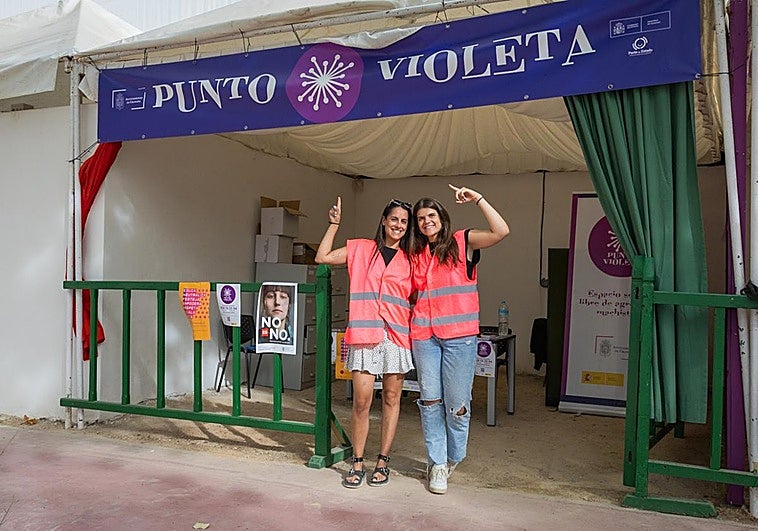 Punto Violeta del Corpus de Granada.