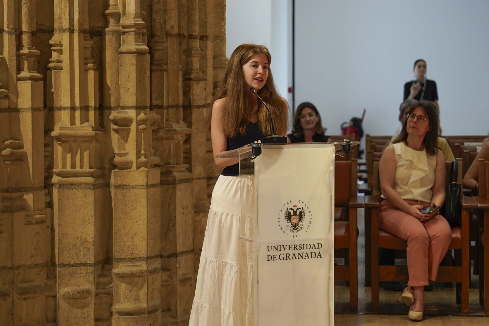 Las imágenes de la entrega de premios a los mejores de la Selectividad de Granada