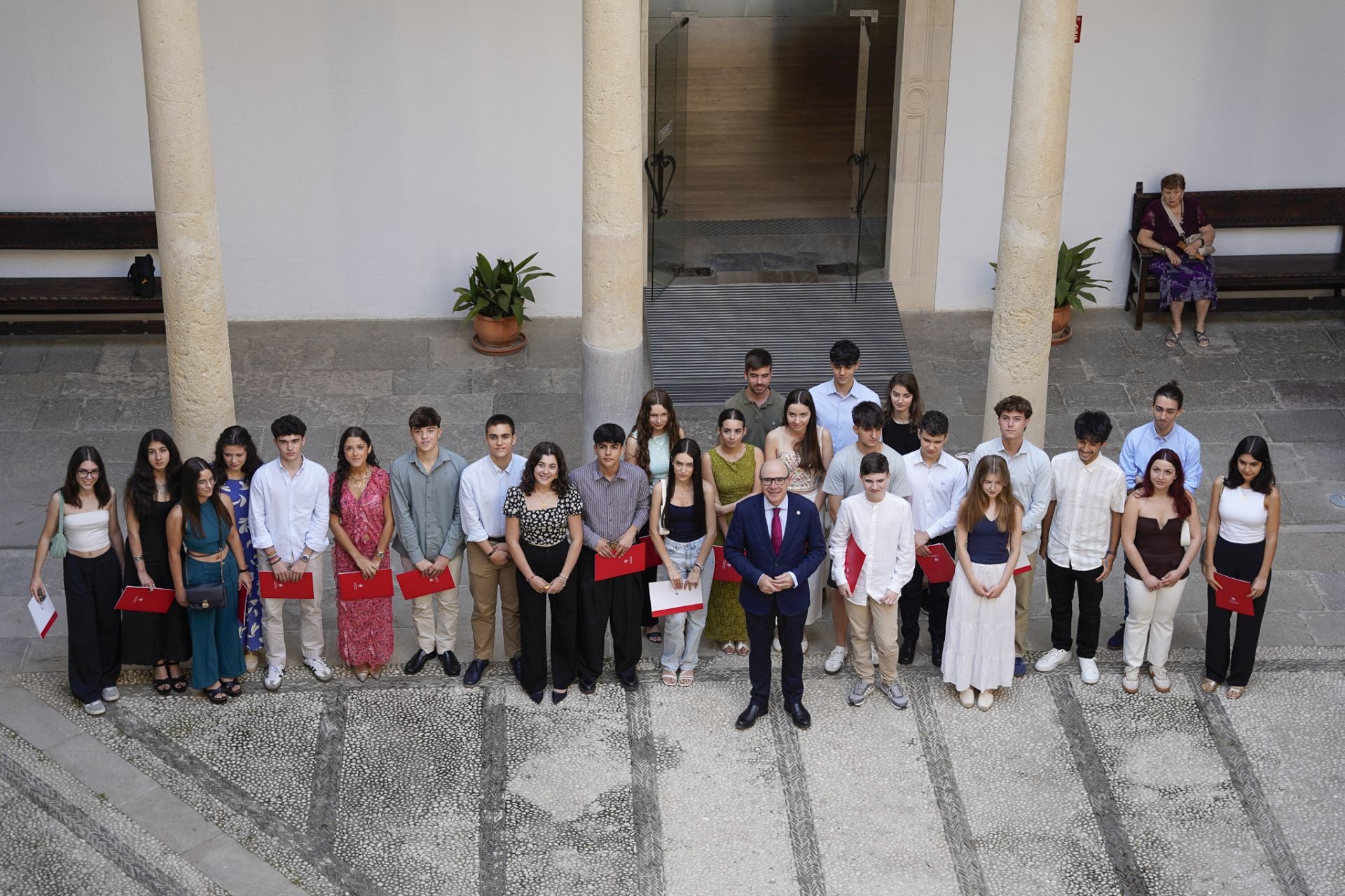 Las imágenes de la entrega de premios a los mejores de la Selectividad de Granada