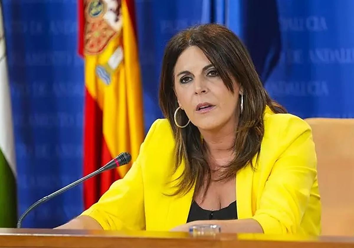 La portavoz adjunta del Grupo Parlamentario Socialista, Ángeles Férriz,