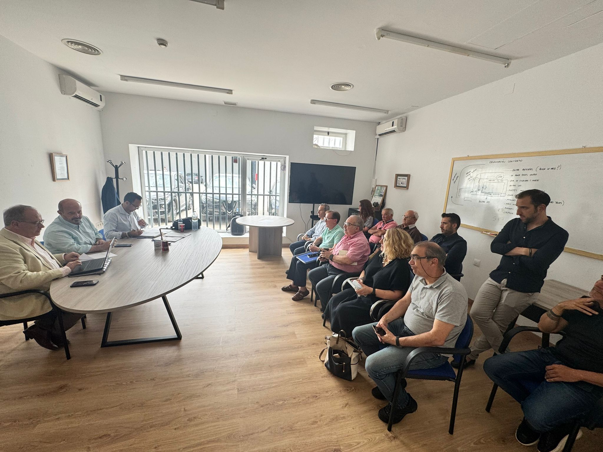 Reunión de la Junta General Extraordinaria del Real Jaén.