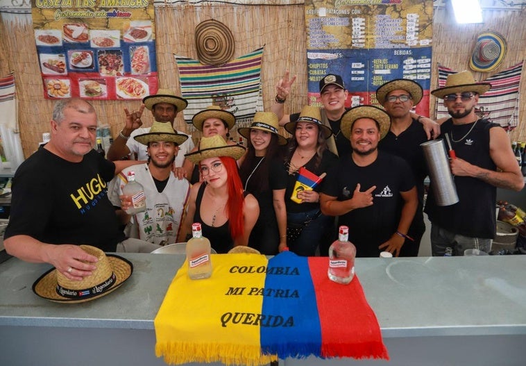 Un Corpus de Granada con arepas y vallenato en lugar de sevillanas y rebujito