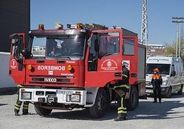 Imagen de archivo de efectivos de Bomberos del Consorcio de Granada.