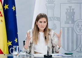 La vicepresidenta Sara Aagesen.